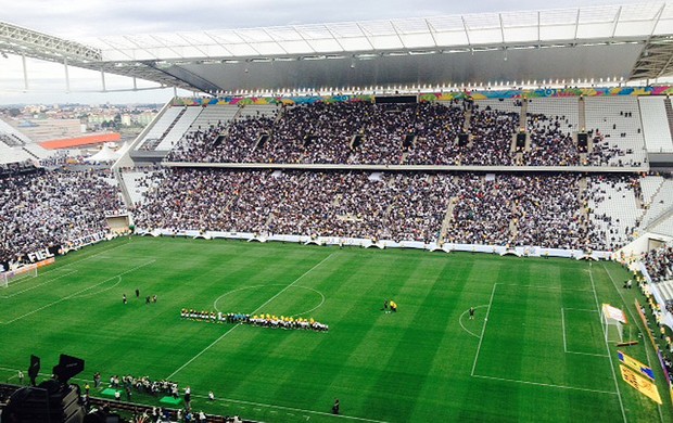 Arena Corinthians x Botafogo (Foto: Diego Ribeiro)