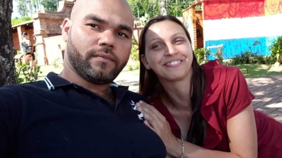Ezequiel Lemos Ramos e Michelli Nicolich foram casados e estavam separados; ele matou a ex-esposa a tiros — Foto: Reprodução/Arquivo pessoal