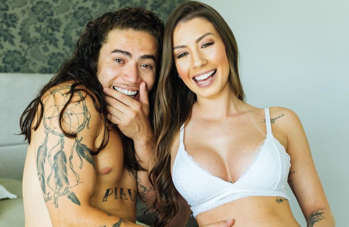 Whindersson e Maria Lina anunciam gravidez (Foto: Reprodução/Instagram)