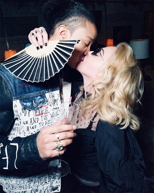Madonna assume relacionamento com Ahlamalik Williams (Foto: Reprodução / Instagram)
