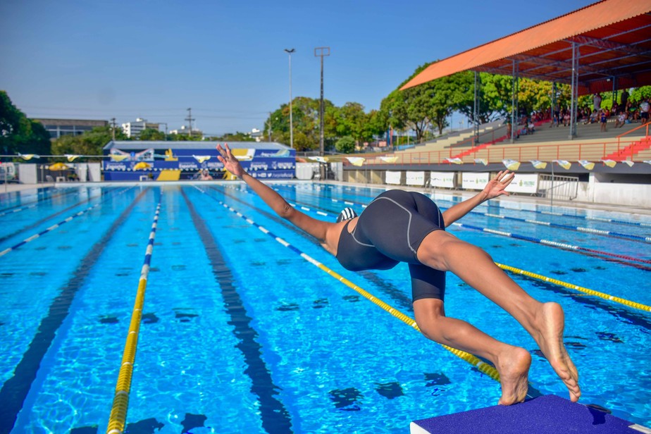 Herdada Da Rio 2016 Piscina Olimpica Do Amazonas E Aprovada Em Evento Teste Am Ge