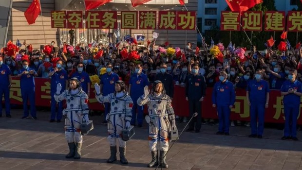 A China se tornou uma potência espacial emergente e poderia oferecer uma parceria valiosa para a Rússia (Foto: Getty Images via BBC)
