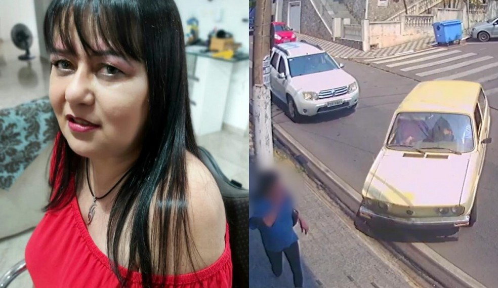 Moradora quase foi atropelada em Porto Feliz — Foto: Arquivo pessoal