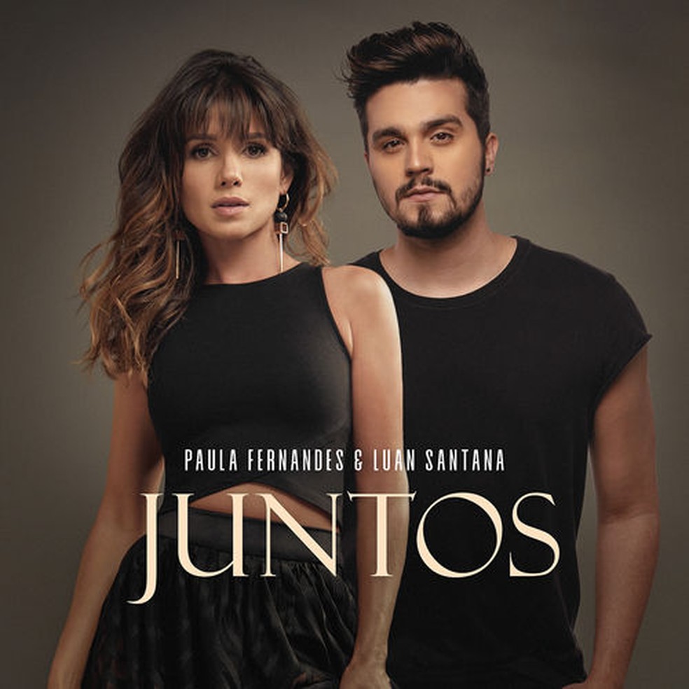 Capa do single 'Juntos', de Paula Fernandes e Luan Santana â€” Foto: DivulgaÃ§Ã£o / Universal Music