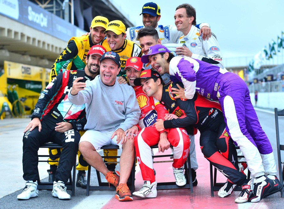 Olha a selfie! Stock Car reúne dez ex-F1 no grid da Corrida de Duplas em Interlagos