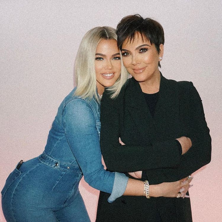 Khloé Kardashian e a mãe Kris Jenner (Foto: Reprodução: Instagram)