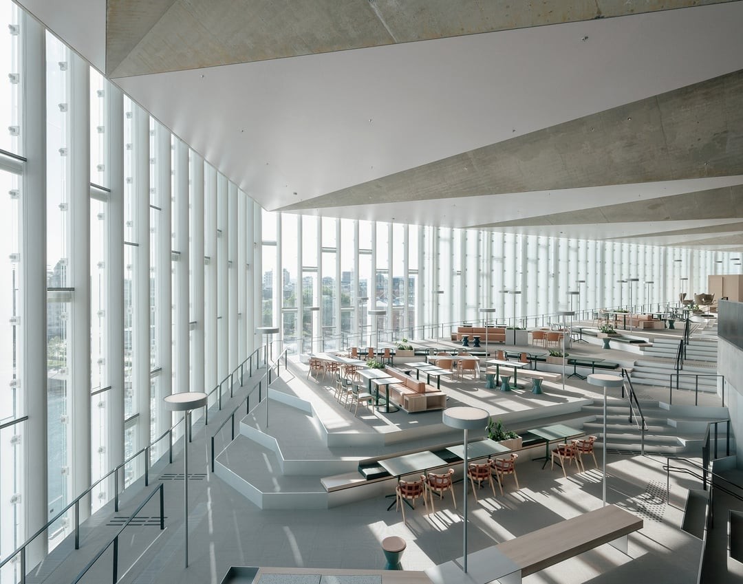Biblioteca pública com design moderno é inaugurada na Noruega (Foto: Einar Aslaksen)