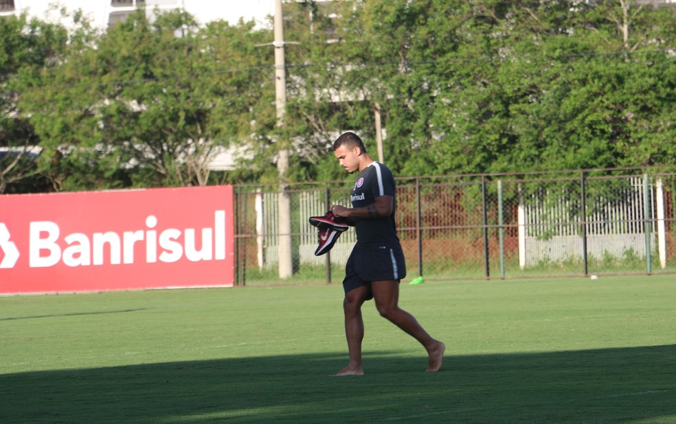 William Pottker tem cinco gols e é o artilheiro do time em 2018 (Foto: Tomás Hammes/GloboEsporte.com)