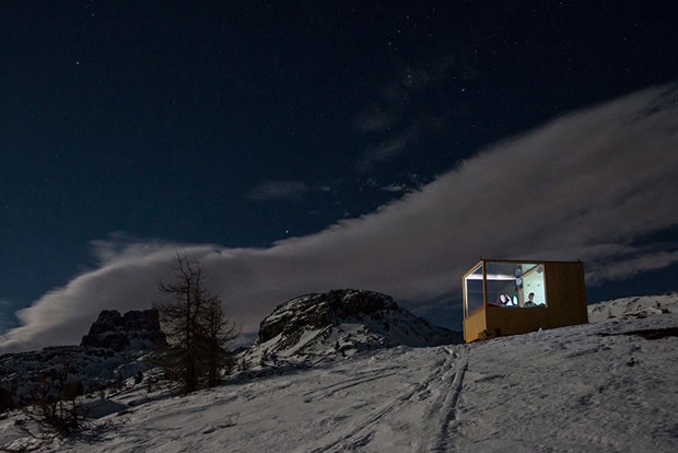 Starlight Room nas Dolomitas (Foto: Giacomo Pompanin/ Divulgação )