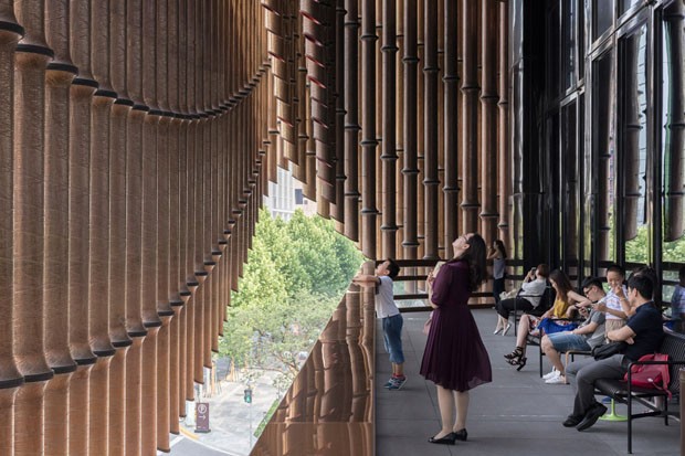 Centro cultural em Xangai surpreende com fachada móvel (Foto: Divulgação)