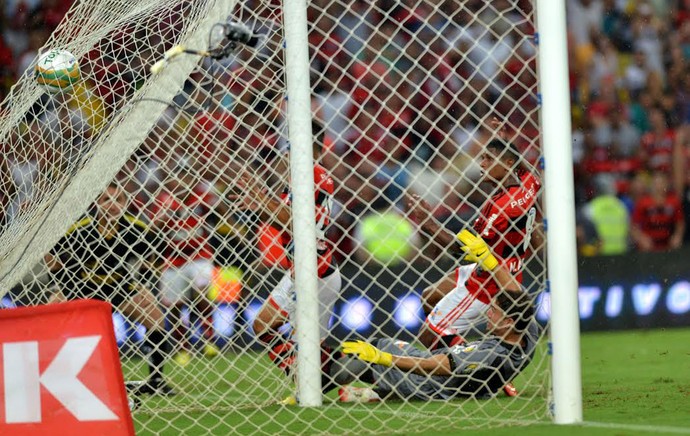 Gol, Flamengo x Vasco (Foto: André Durão)