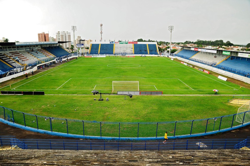 Estádio Bento de Abreu, em Marília — Foto: Rodrigo Villalba / Memory Press