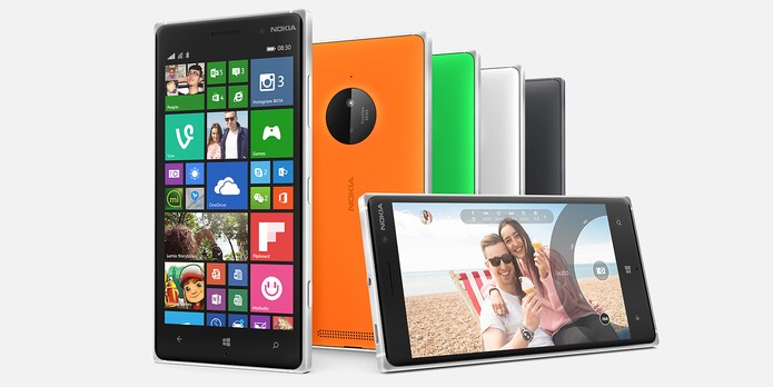 Lumia 830 vem equipado com o Windows Phone 8 Denim (Foto: Divulgação/Microsoft)