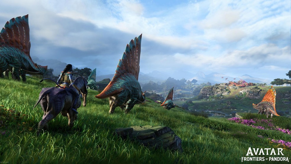 Avatar: Frontiers of Pandora conta com poucas informações no momento, mas é provável que esteja disponível em 2023 — Foto: Divulgação/Ubisoft