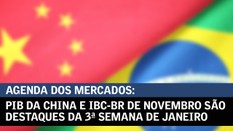 PIB da China e IBC-Br de novembro são destaques da 3ª semana de janeiro 