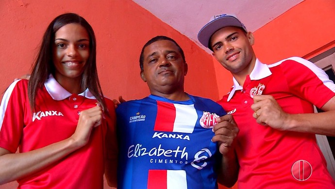 Jéssica Caroline, Tiê, Richardson América-RN (Foto: Reprodução)