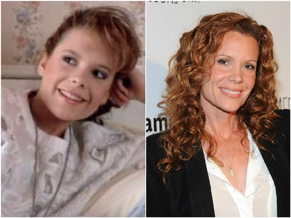 Robyn Lively em 1989 e 2014 (Foto: Divulgação/Getty Images)