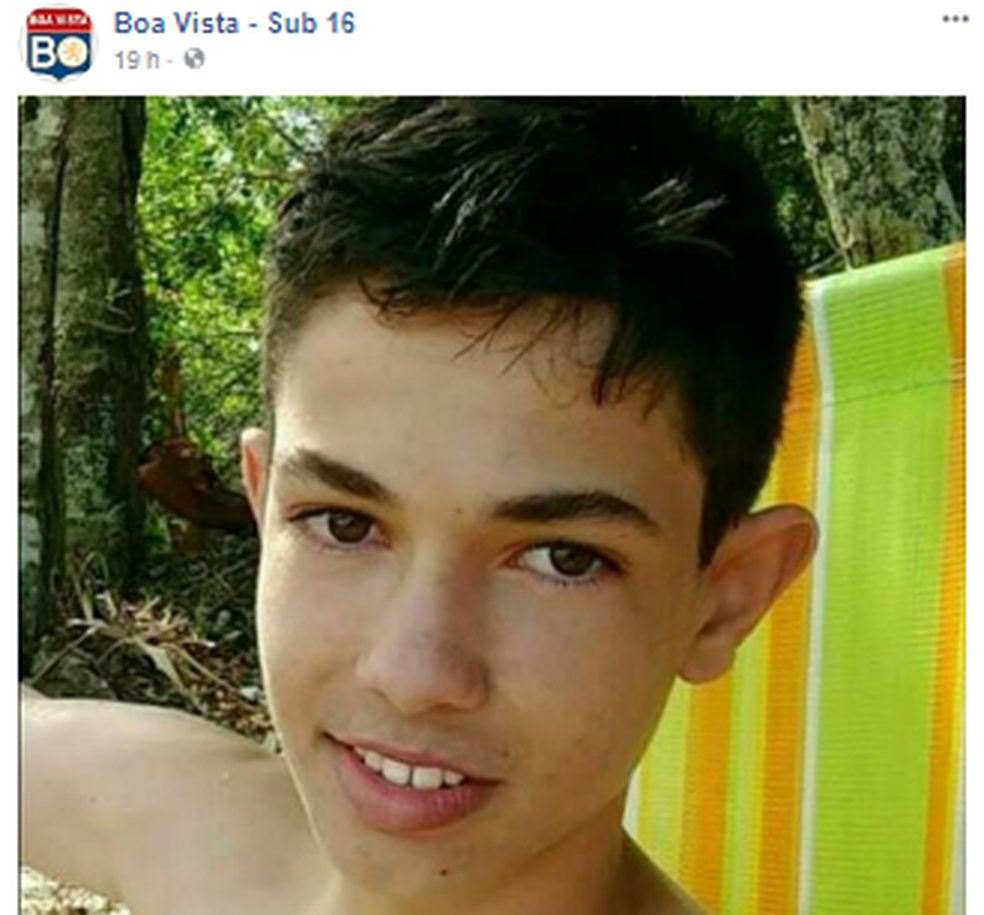 Vinicius morreu na madrugada deste domingo no hospital Florianópolis (Foto: Facebook/Reprodução)