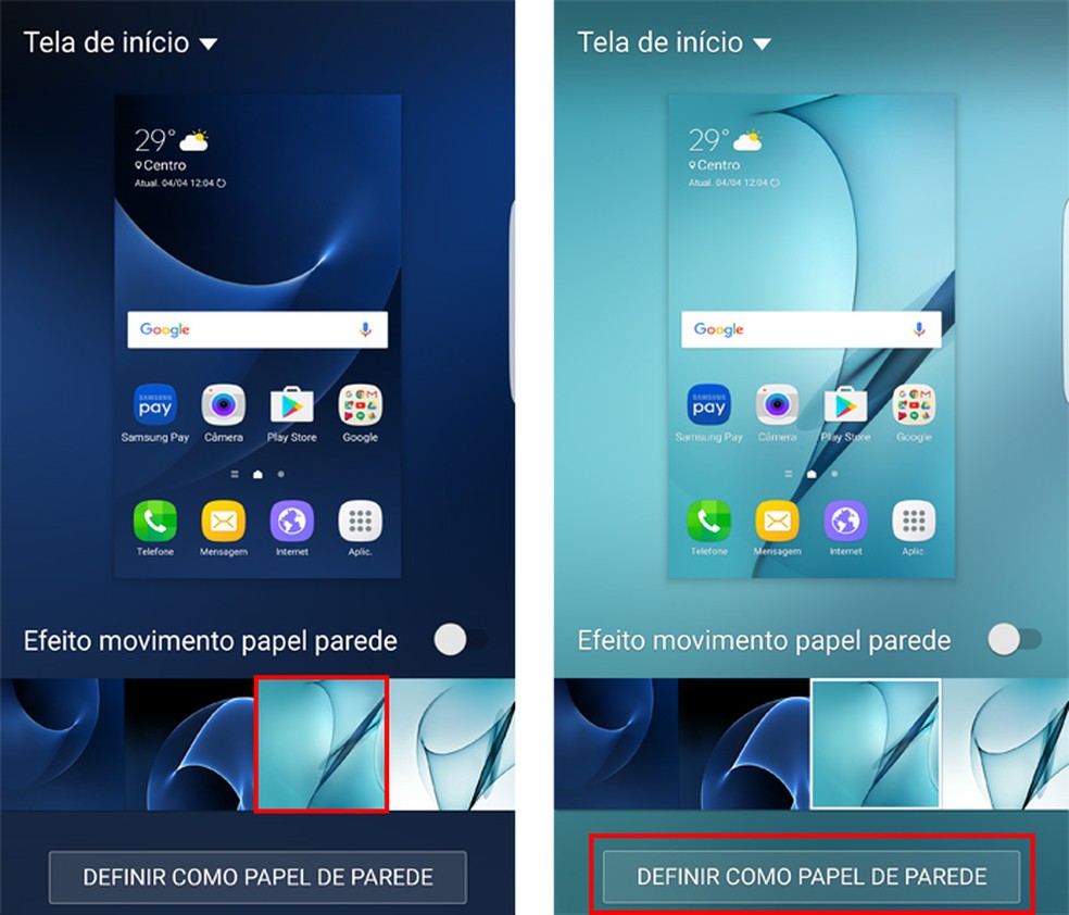 Como Trocar O Papel De Parede Do Galaxy S7 Softmix Informática