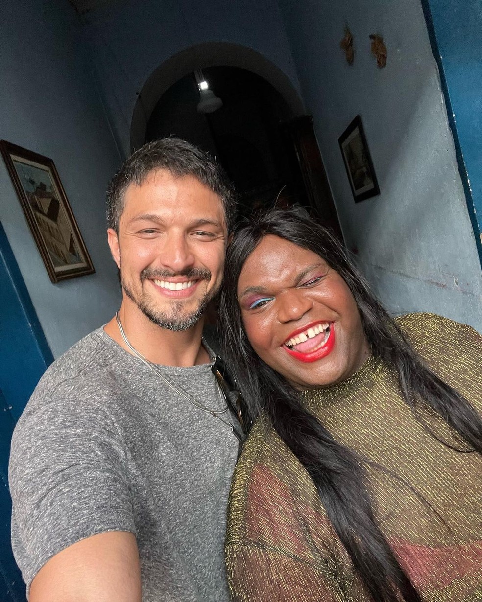 R&ocirc;mulo Estrela e Fuega &mdash; Foto: Reprodu&ccedil;&atilde;o/Instagram