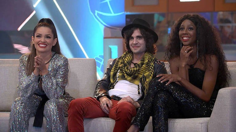 Juliette, Fiuk e Camilla de Lucas disputaram a decisão do "BBB" 21, que foi vencida por Juliette com 90% dos votos — Foto: Reprodução/TV Globo