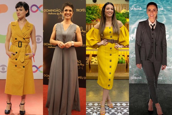 Cores de 2021: amarelo e cinza trazem força e esperança para o novo ano;  inspire-se nos looks das famosas! | Moda e Beleza | Gshow