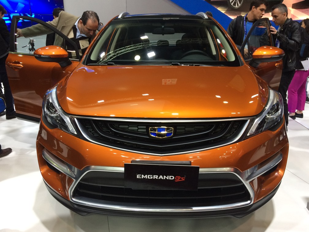 Geely Emgrand GS (Foto: Peter Fussy/G1)