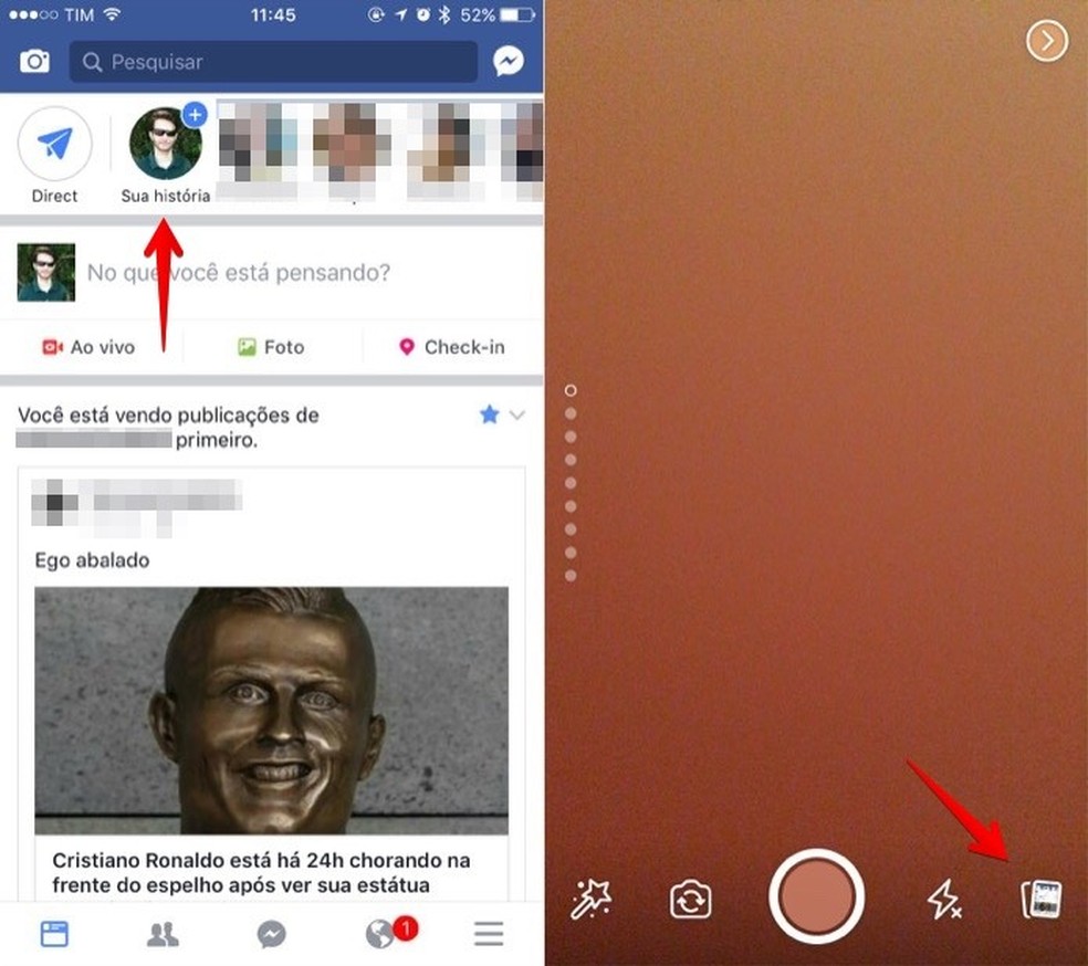 Como Enviar Fotos Da Galeria Do Celular Para O Facebook Direct Dicas E Tutoriais Techtudo