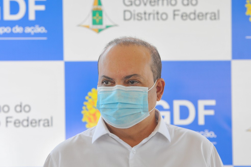 Governador do Distrito Federal, Ibaneis Rocha  — Foto:  Lúcio Bernardo Jr. / Agência Brasília