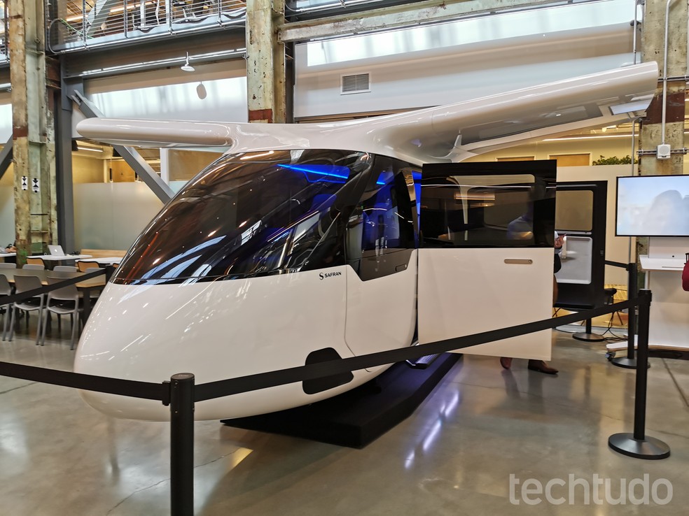 uberAIR: testes do carro voador podem começar já em 2023 — Foto: Aline Batista/TechTudo