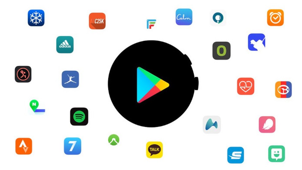O Wear OS fará o Tizen ter mais apps compatíveis — Foto: Divulgação/Google