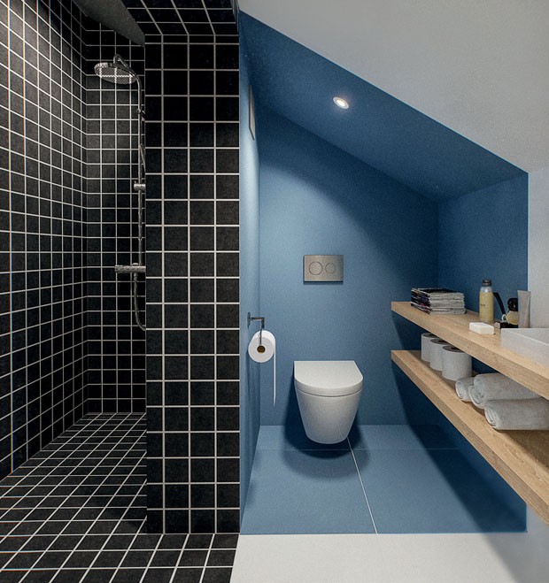 Banheiros contemporâneos com cara de spa (Foto: Int2 Architecture/Divulgação)