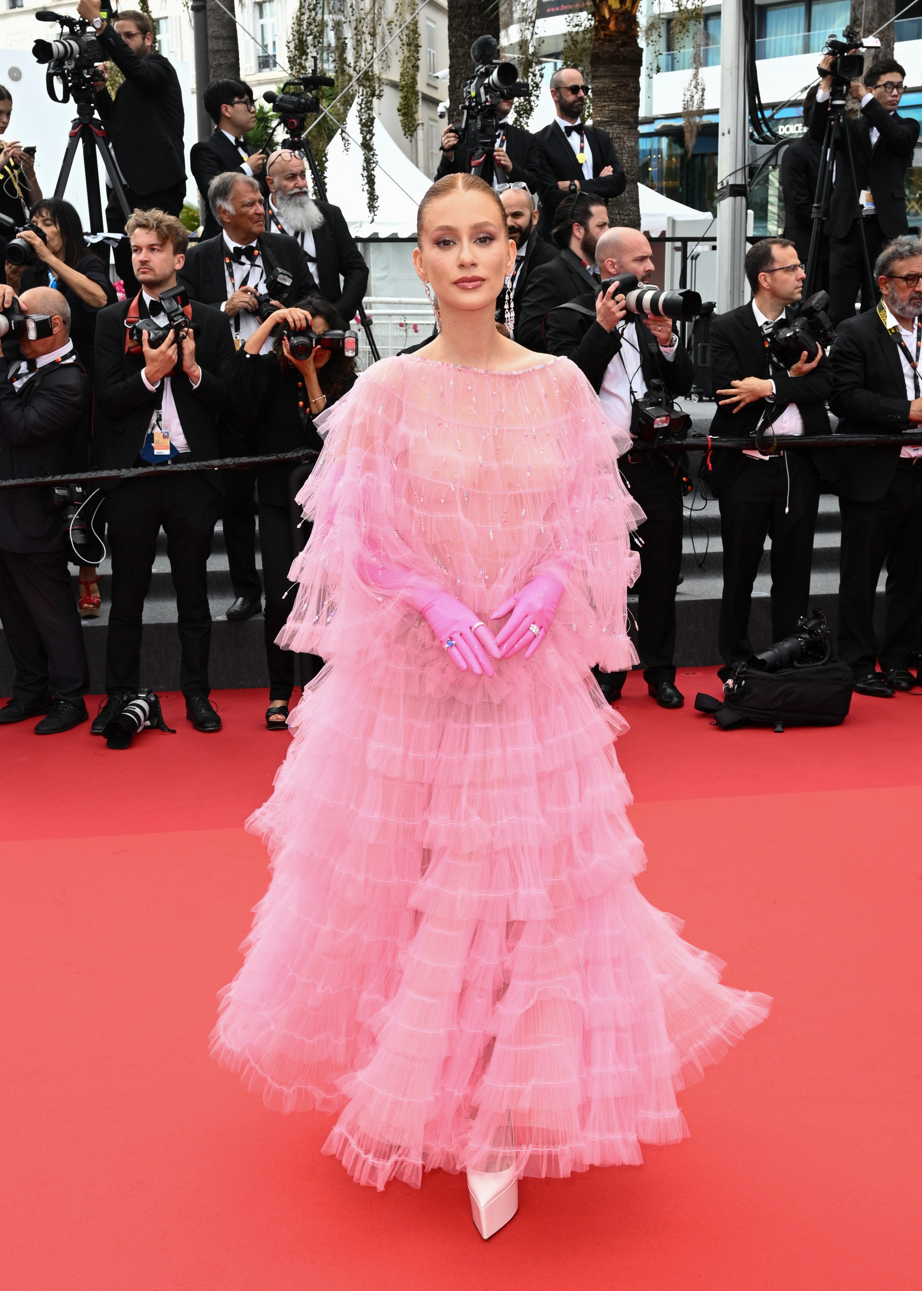 CANNES, FRANCE - MAY 23: Marina Ruy Barbosa attends the screening of "Decision To Leave (Heojil Kyolshim)" during the 75th annual Cannes film festival at Palais des Festivals on May 23, 2022 in Cannes, France. (Photo by Stephane Cardinale - Corbis/Corbis  (Foto: Corbis via Getty Images)