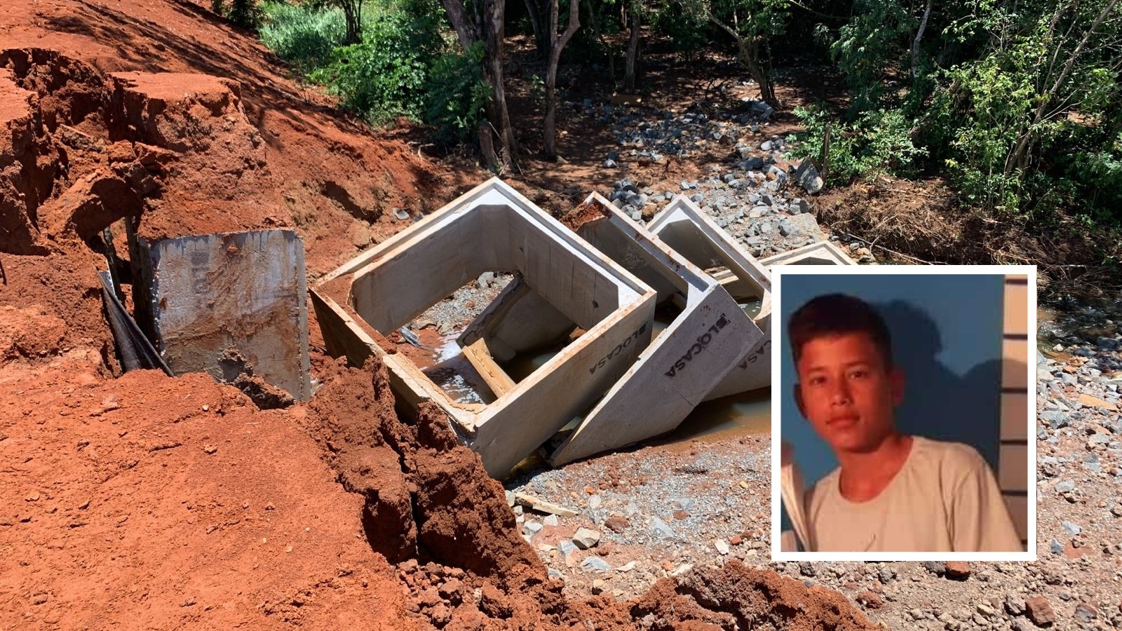 Tio relembra resgate de menino de 12 anos que morreu afogado ao brincar em tubulação durante chuva: 'Desespero'