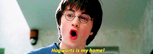 "Hogwarts é a minha casa!" (Foto: Reprodução)