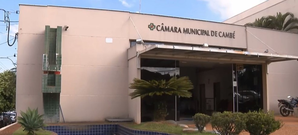 Câmara Municipal de Cambé aprovou reajuste dos servidores municipais — Foto: RPC/Reprodução