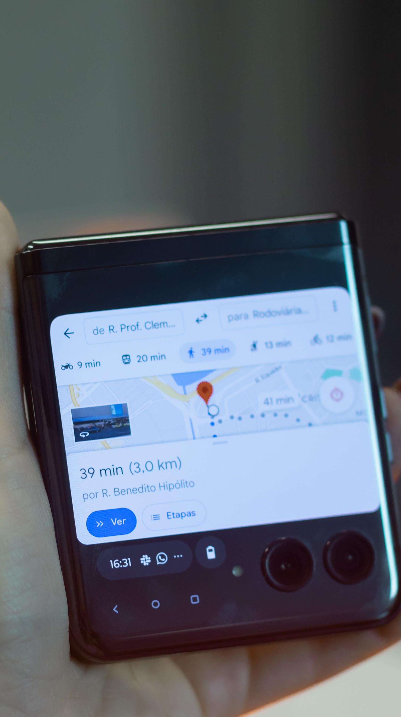 COMO MUDAR A COR DO TRAJETO NO GOOGLE MAPS visual data 3