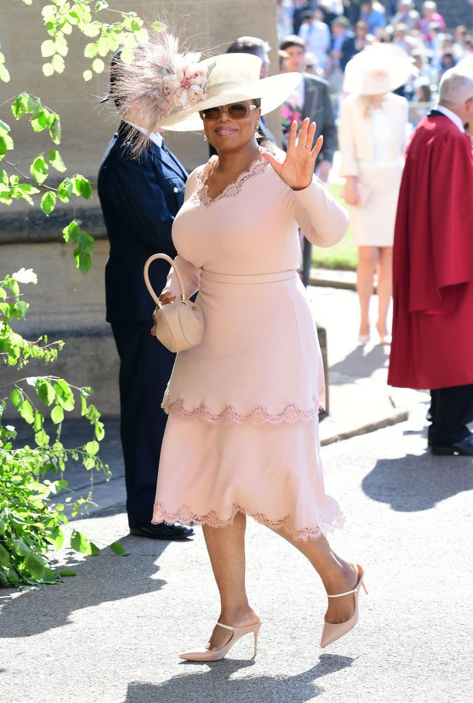 Oprah no casamento real (Foto: Getty Images)