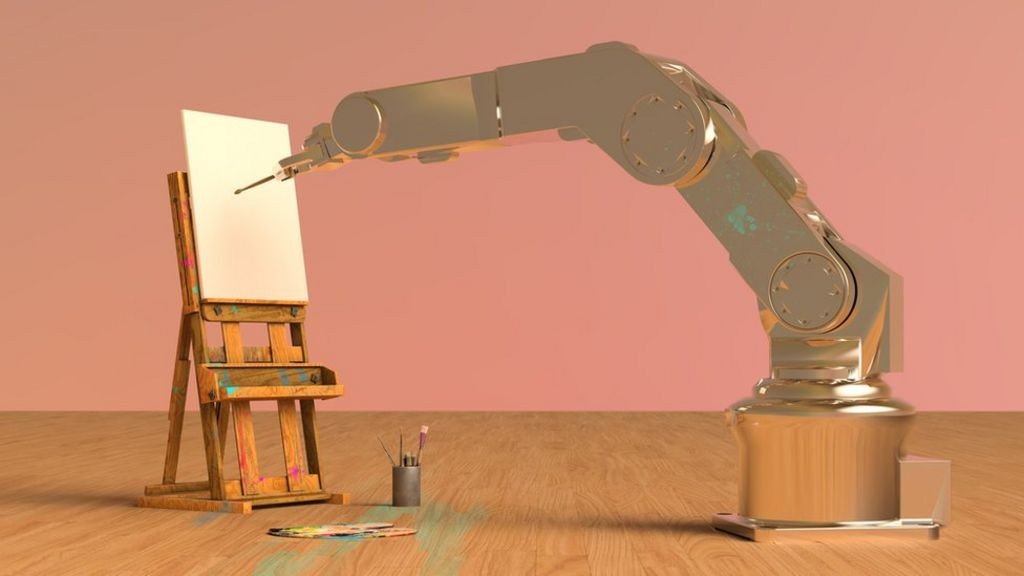 Artistas temem que sistemas de inteligência artificial roubem seus empregos, mas criadores desses sistemas dizem que tecnologias são apenas ferramentas (Foto: GETTY IMAGES (via BBC))