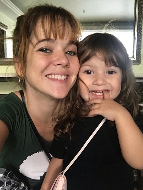 Cacá Ottoni e a filha Malu (Foto: Reprodução Instagram)