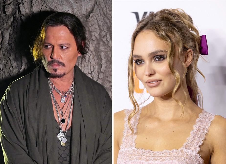 Johnny Depp e Lily Rose Depp