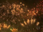 Milhões de pessoas celebram virada do ano em festas pelo Brasil