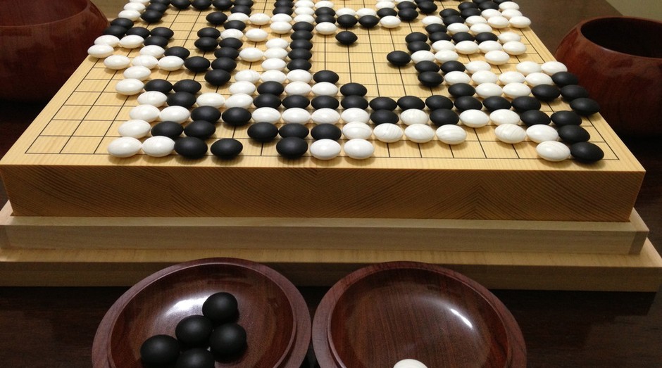 O go é um tradicional jogo chinês (Foto: Wikicommons)