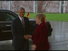 Obama e Merkel destacam conversas sobre livre comércio