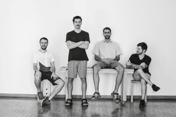 Os arquitetos e sócios Thomas Frenk, Fabio Riff, Rodrigo Oliveira e Fabrizio Lenci (Foto: Divulgação)