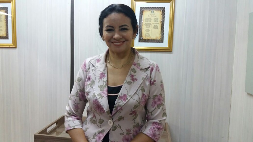 Juíza Joenilda Lenzi, do Tribunal de Justiça do Amapá (Foto: Jorge Abreu/G1)
