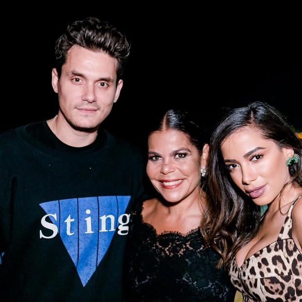 John Mayer, Daniela Falcão e Anitta (Foto: Bruno Ryfer)