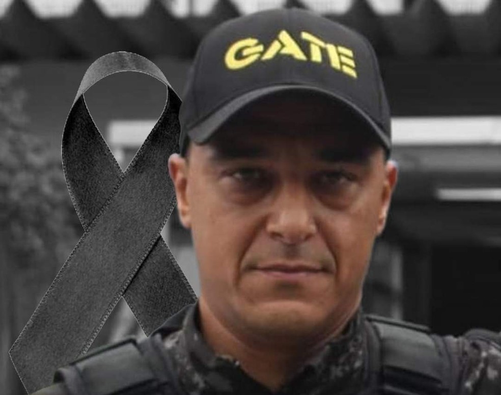 1º tenente Samuel Rodrigo Rosa morre com tiro acidente durante treinamento — Foto: Reprodução Redes Sociais