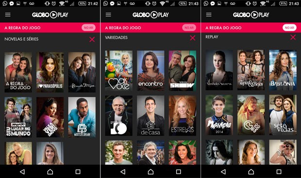 Problemas com a globo play - Comunidade Google Play