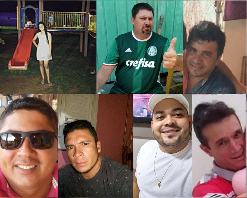 Vítimas foram mortas em um bar, em Sinop, a 503 km de Cuiabá, na tarde dessa quarta-feira (21).    — Foto: Reprodução 